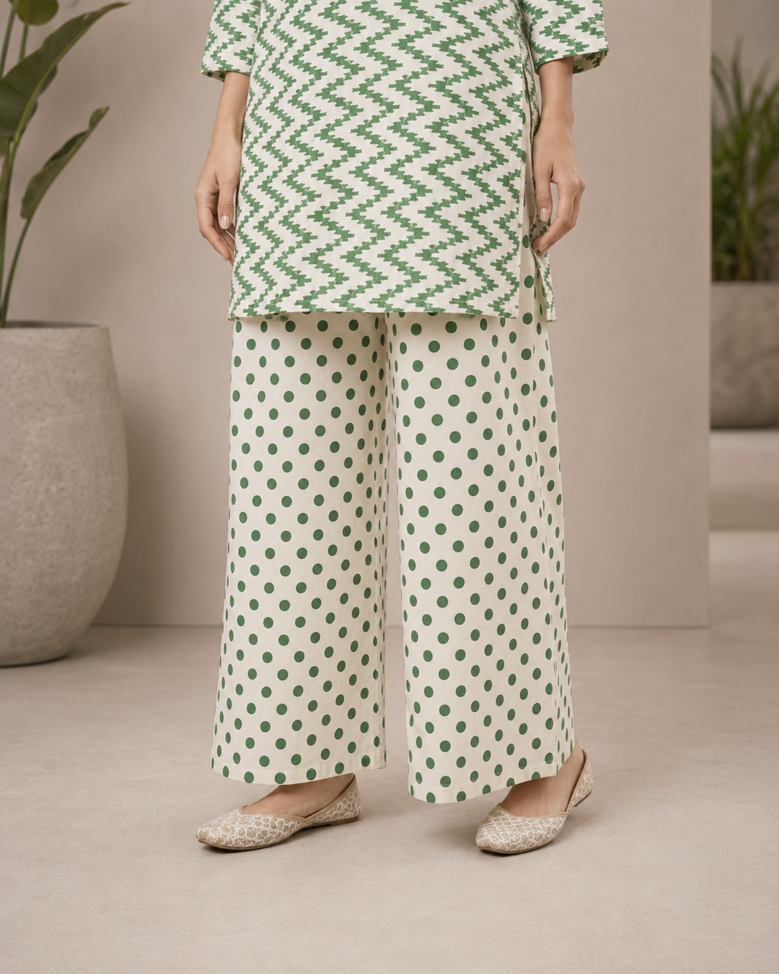 Emerald Chevron Co-ord Set