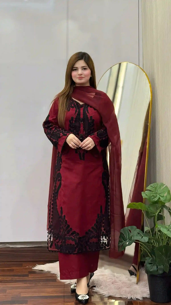 Dilkash Emb 3pc