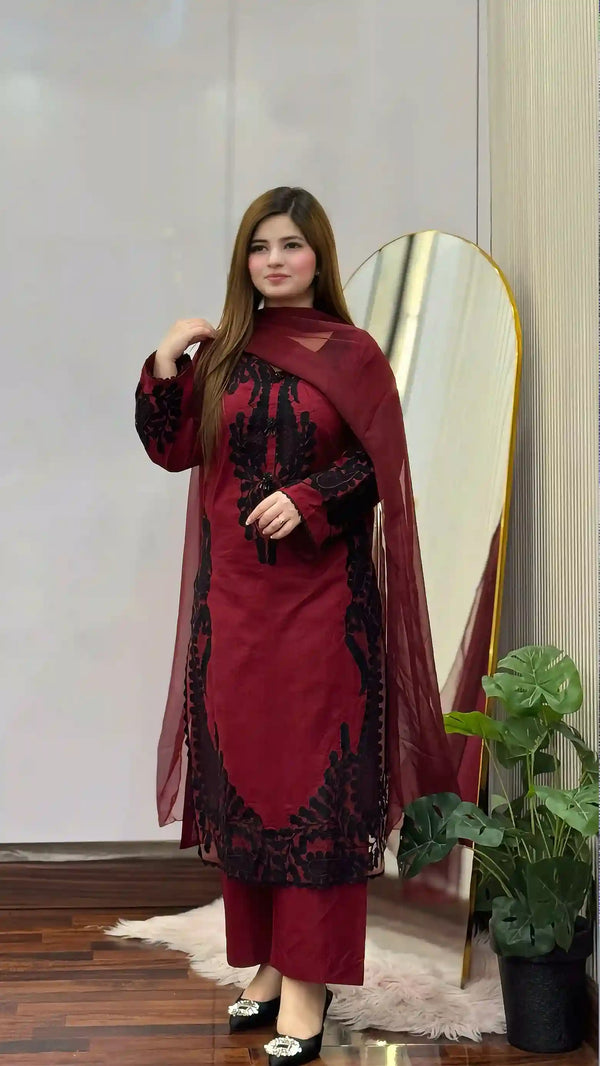 Dilkash Emb 3pc