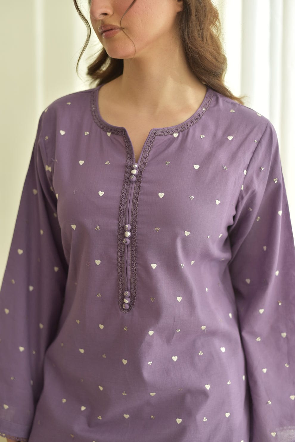 Purple Hearts Set 3PC