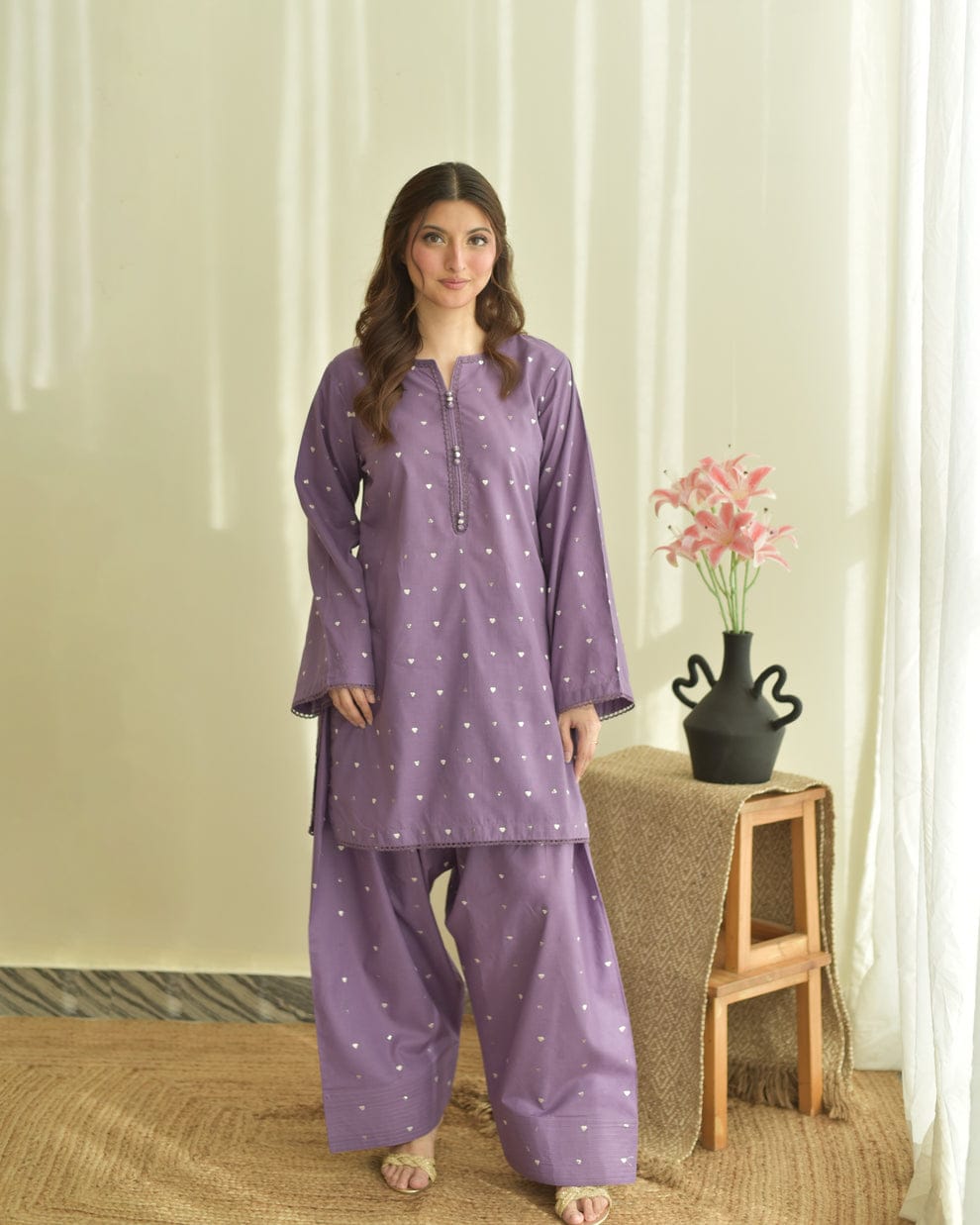 Purple Hearts Set 3PC