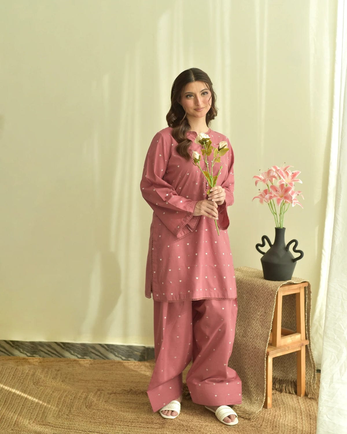 PINK HEART 3pc