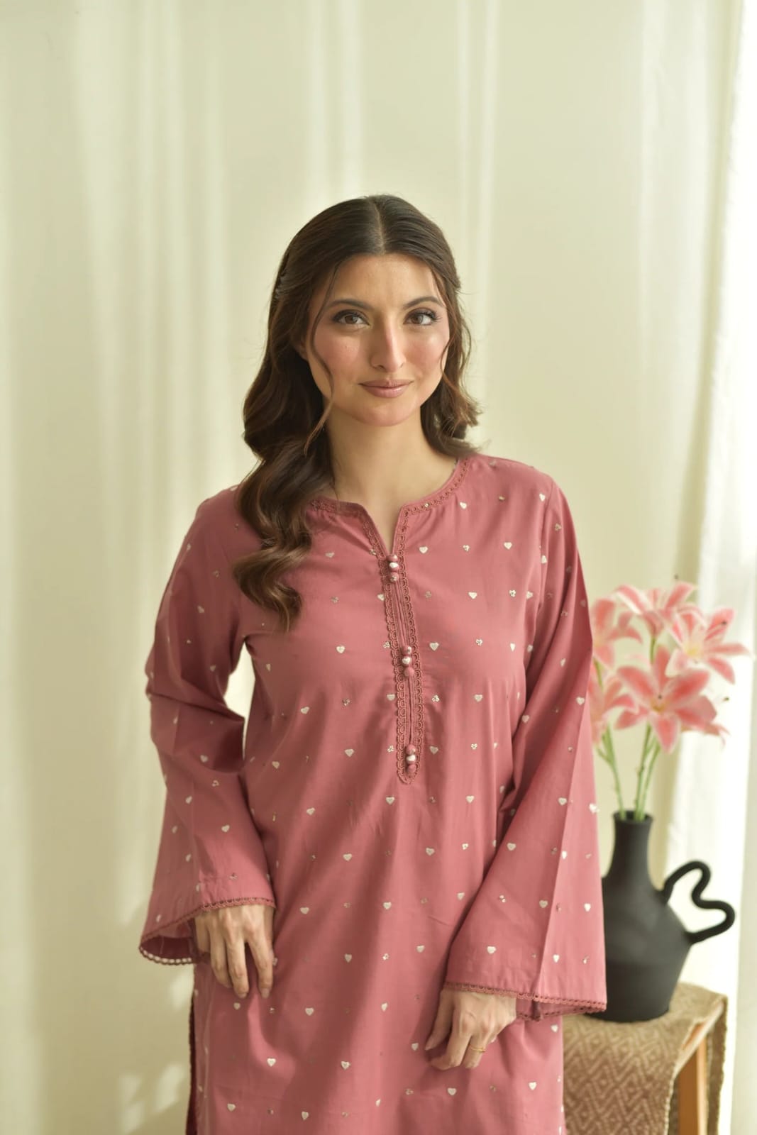 PINK HEART 3pc