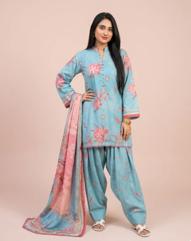 Afsana Digital Print 3pc