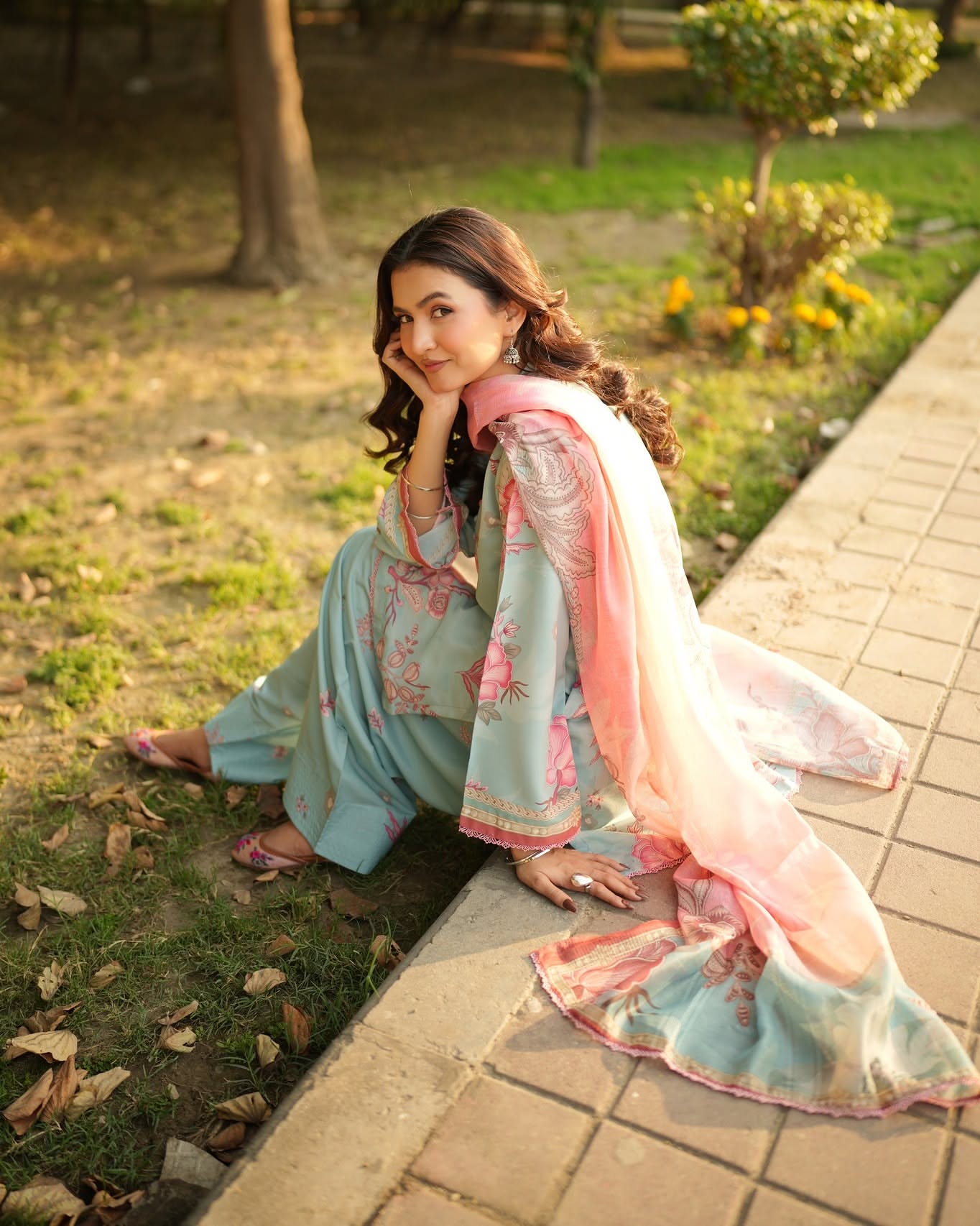 Afsana Digital Print 3pc