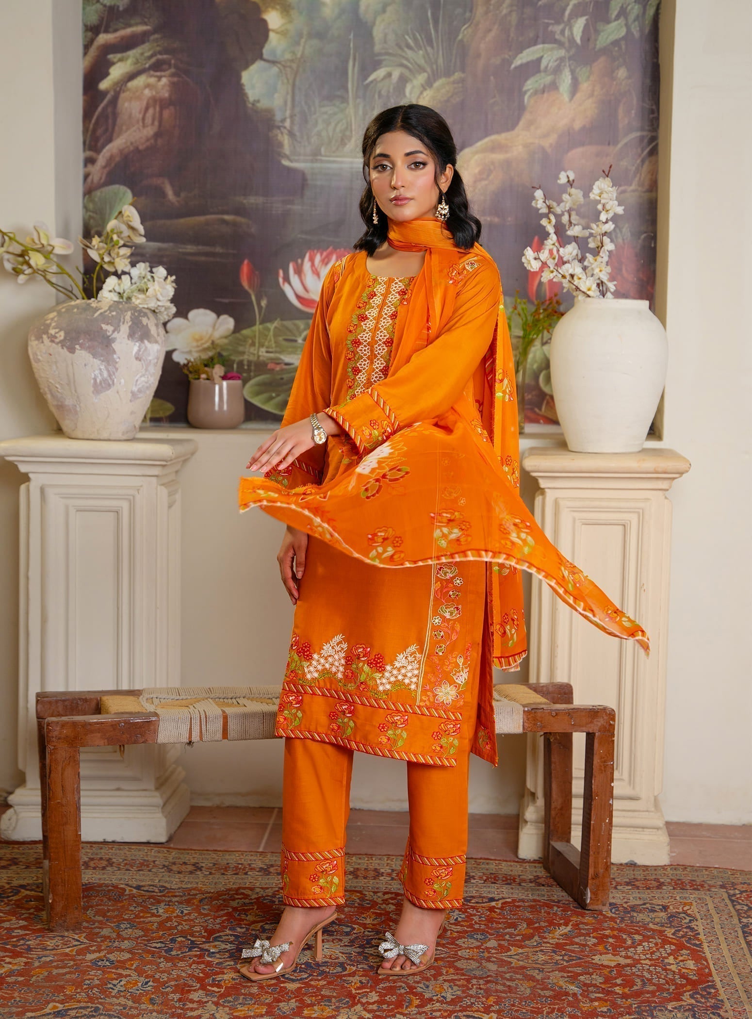 Mustard Elegance 3pcs