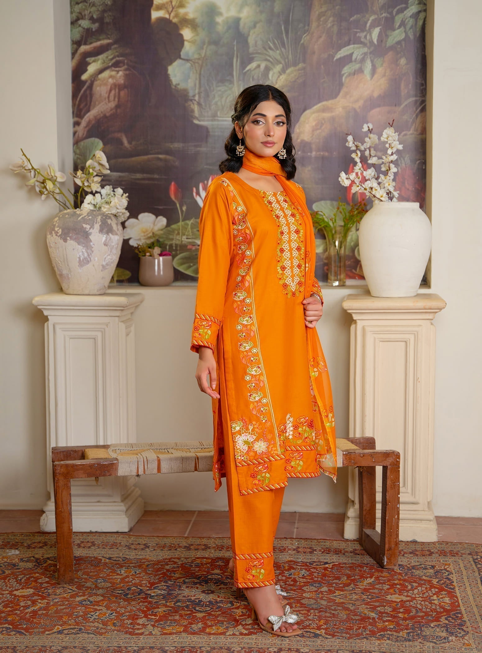 Mustard Elegance 3pcs